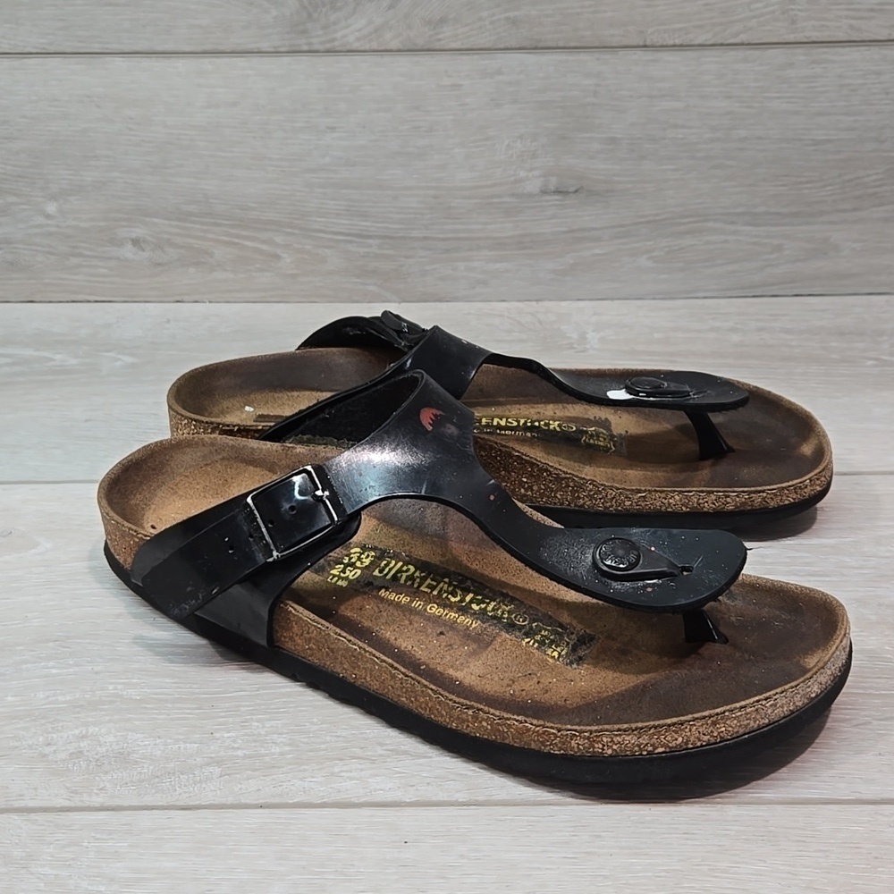 Birkenstock Women Gizeh Thong Sandals Slide shoes sz 39/8 Narrow